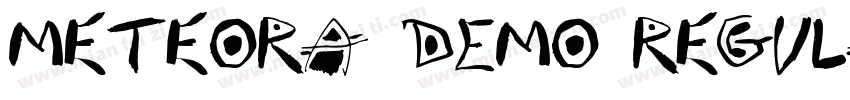 Meteora DEMO Regula字体转换